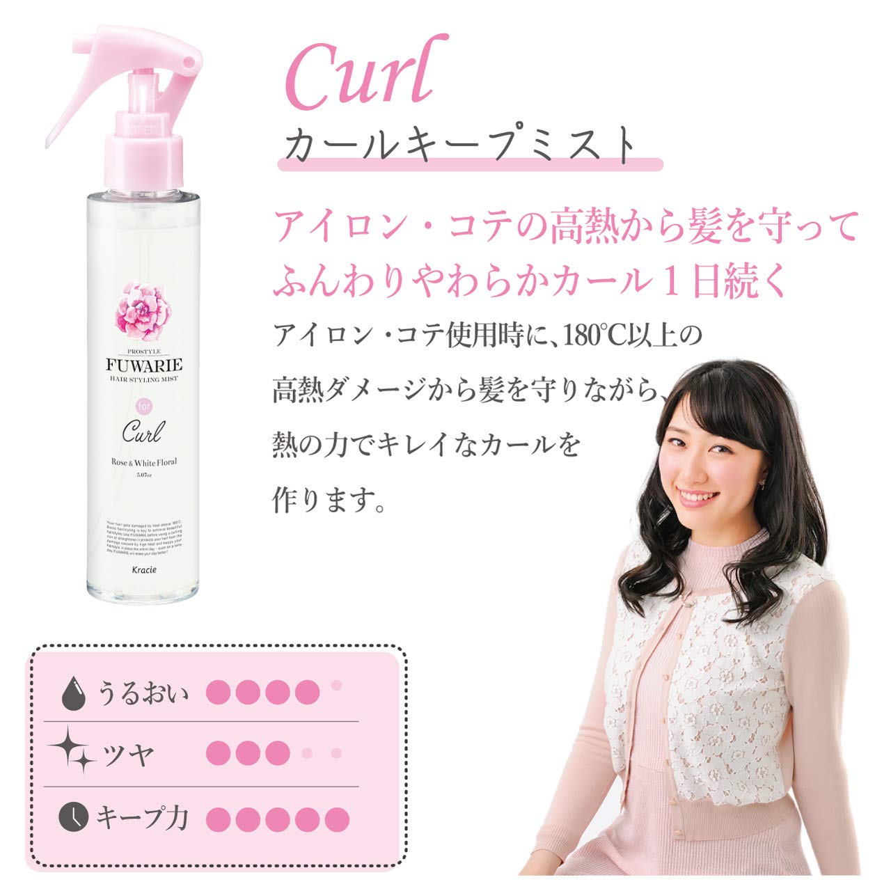 プロスタイルフワリエ　カールキープミスト 容量150ML クラシエ スタイリング