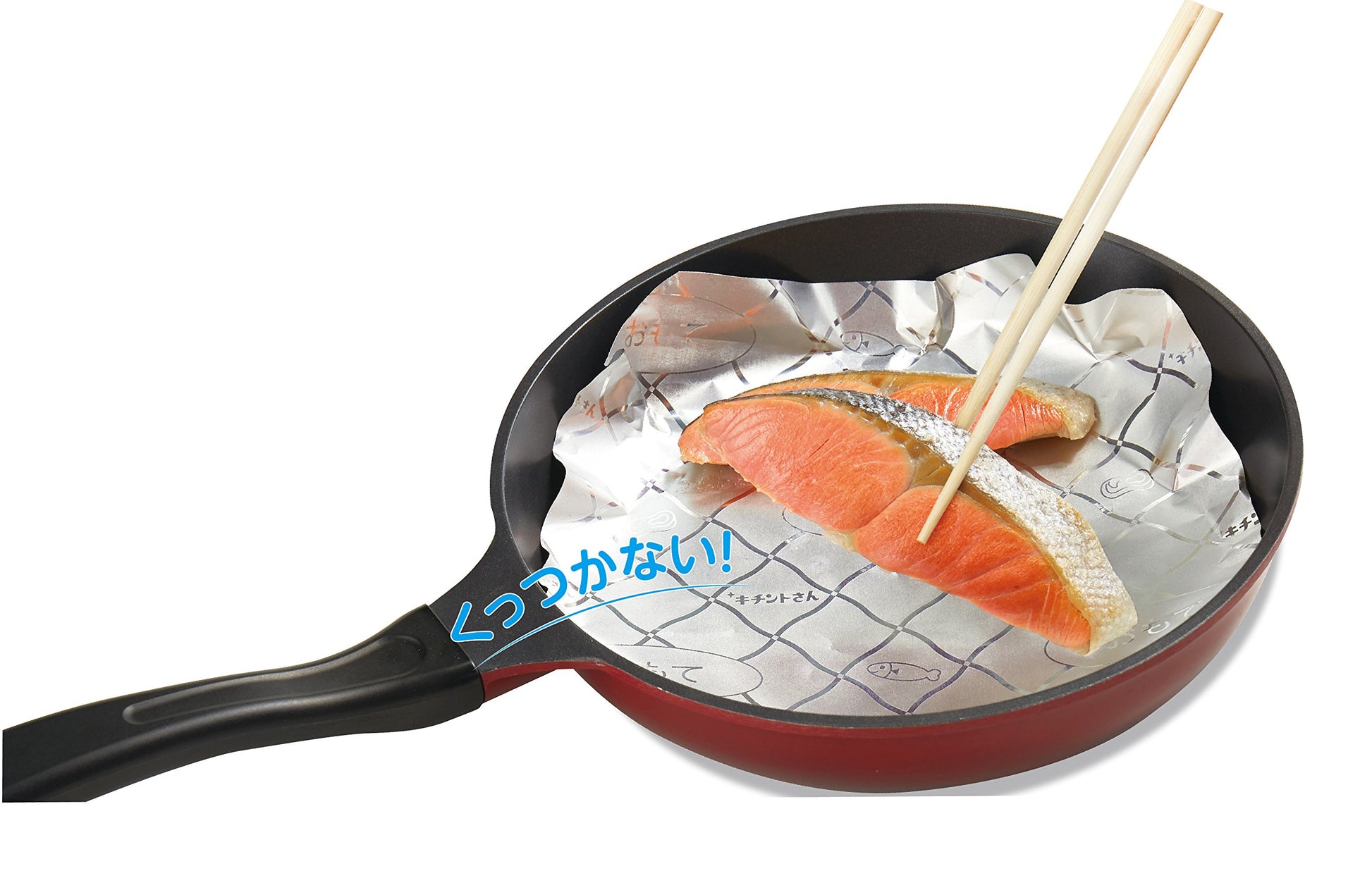 キチントさん　フライパン用ホイルシート　３０Ｘ７ 容量7M クレハ 台所用品