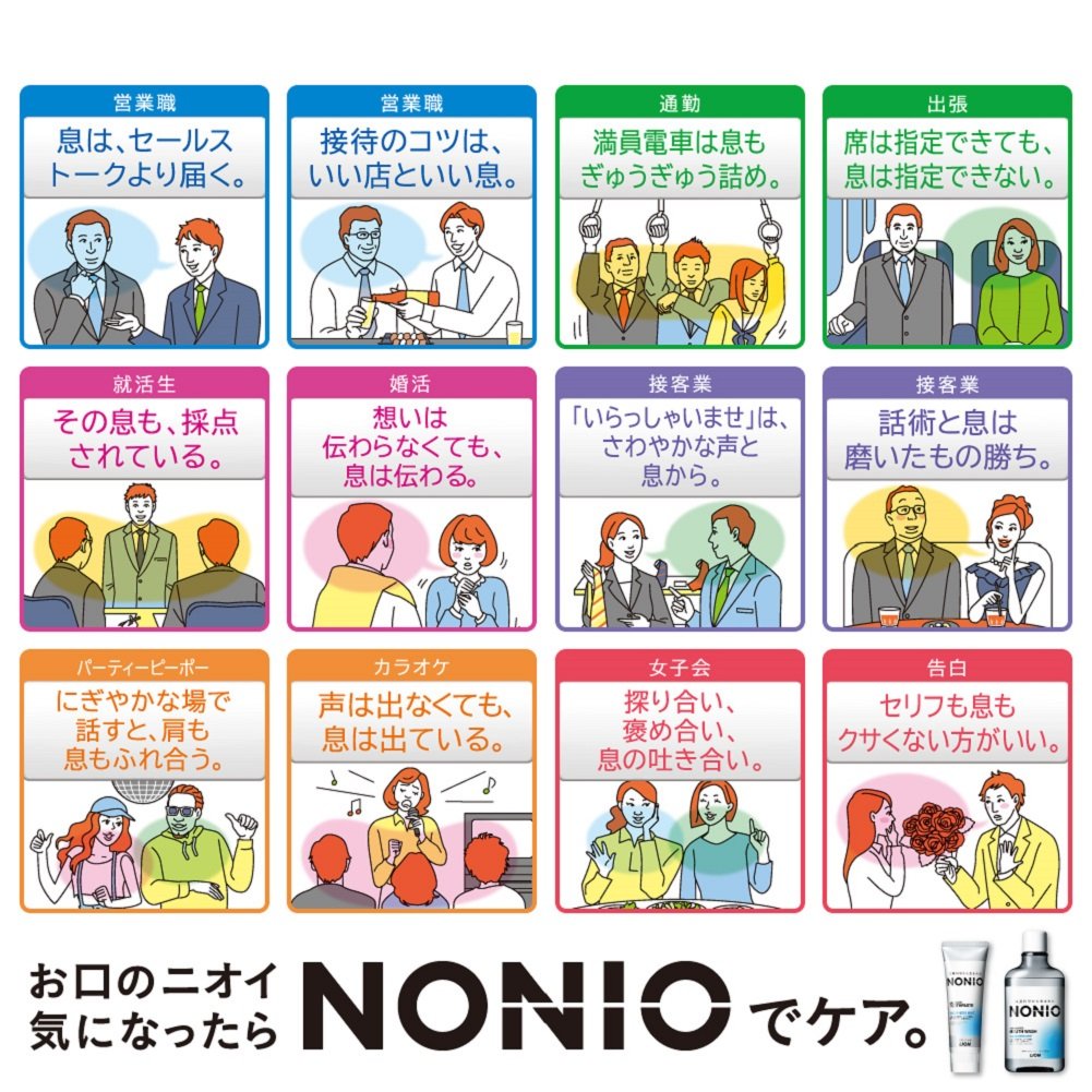 ＮＯＮＩＯハミガキ　ピュアリーミント　１３０Ｇ 容量130G ライオン 歯磨き