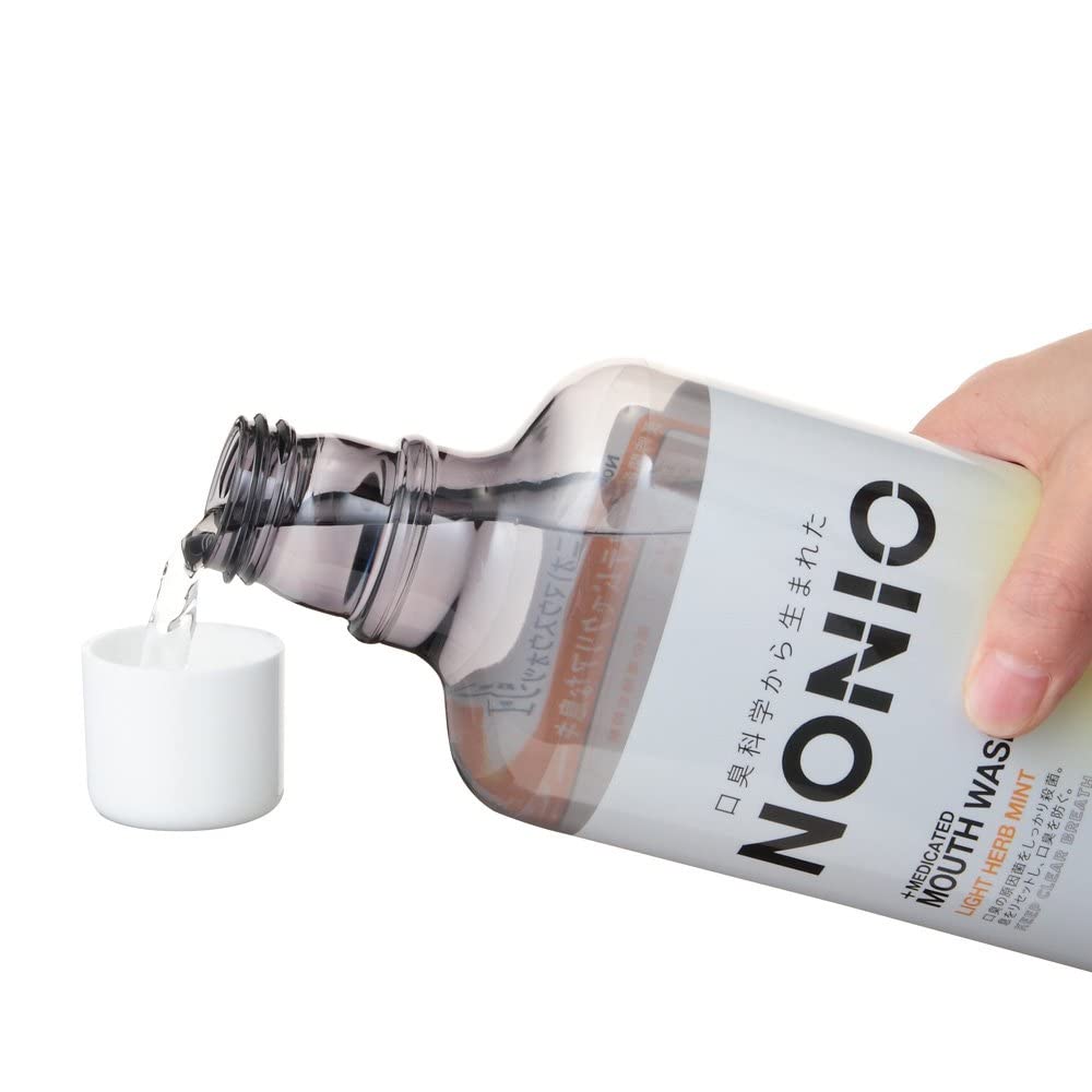 ＮＯＮＩＯマウスウォッシュ　ノンアルコール　ライトハーブミント　６００ＭＬ 容量600ML マウスウォッシュ