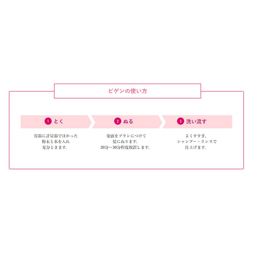 ビゲン　Ａ　黒色 容量6G ホーユー ヘアカラー・白髪用