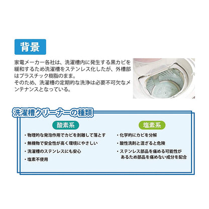 非塩素系　洗濯槽クリーナー 容量750G 小久保工業所 洗濯槽クリーナー
