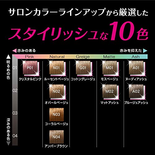 サイオス　カラージェニック　ミルキーヘアカラー　Ａ０２　ブルージュアッシュ 容量1個 ヘアカラー・白髪用