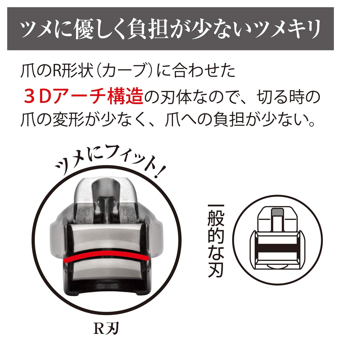 ＫＱ２０４１ＲツメキリＭ 容量1個 貝印 耳掃除・ツメきり