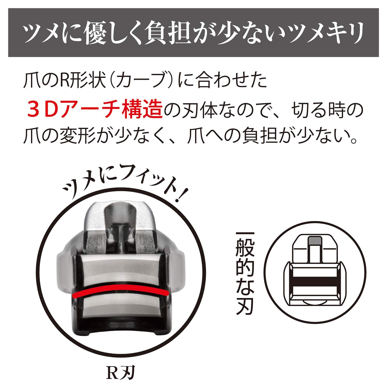 ＫＱ２０４１ＲツメキリＭ 容量1個 貝印 耳掃除・ツメきり