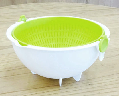 スピンホイール　コランダー　スモール（グリーン） 容量1個 小久保工業所 台所用品