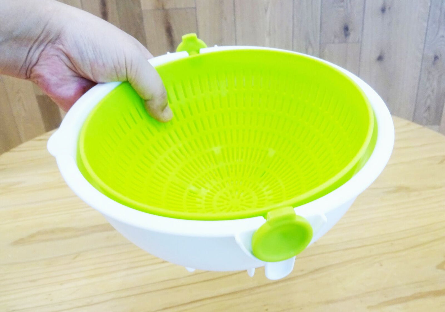 スピンホイール　コランダー　スモール（グリーン） 容量1個 小久保工業所 台所用品