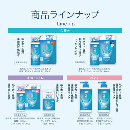 肌ラボ　白潤薬用美白乳液 容量140ML ロート製薬 化粧品