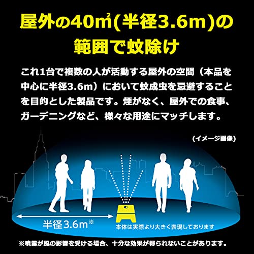 ＳＴＲＯＮＴＥＣ屋外用蚊よけＫＡ・ＫＯ・Ｉ（スターターパック） 容量1個 殺虫剤・ハエ・蚊