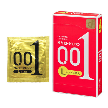 オカモトゼロワンＬサイズ 容量3個×12点セット オカモト コンドーム