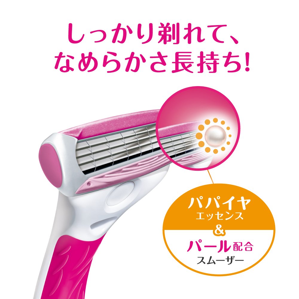 クアトロ４フォーウーマン替刃（４コ入） 容量4個 シック(Schick) 女性用カミソリ