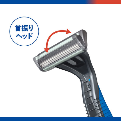 ベスティＥＸ（首振り）６Ｐ 容量6本 貝印 男性用カミソリ