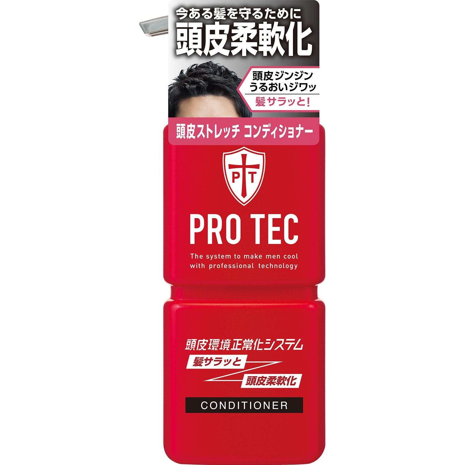 ＰＲＯ　ＴＥＣ　頭皮ストレッチコンディショナー　ポンプ　３００ｇ 容量300G コンディショナー・リンス