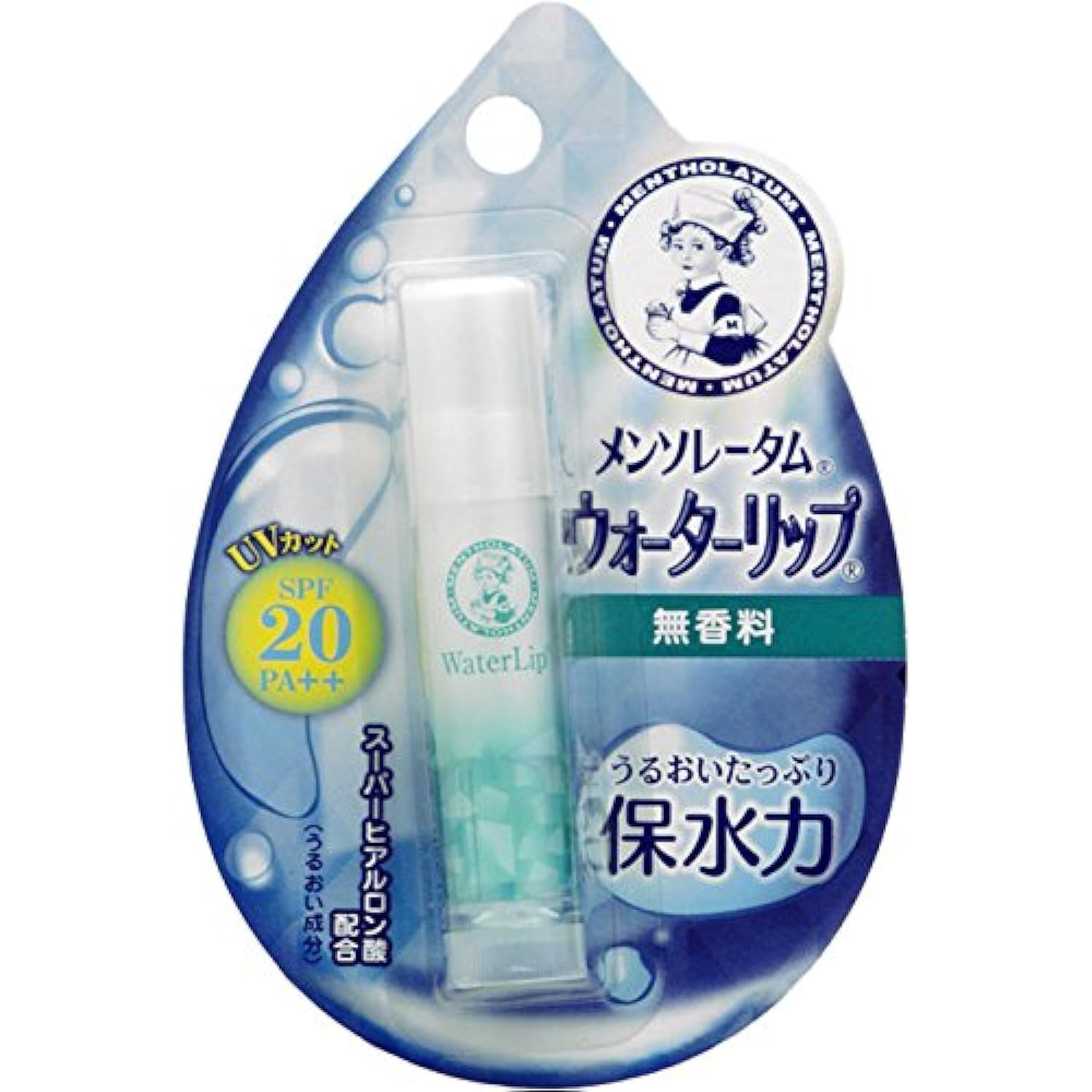 メンソレータム　ウォーターリップ　無香料 容量1個 ロート製薬 リップクリーム