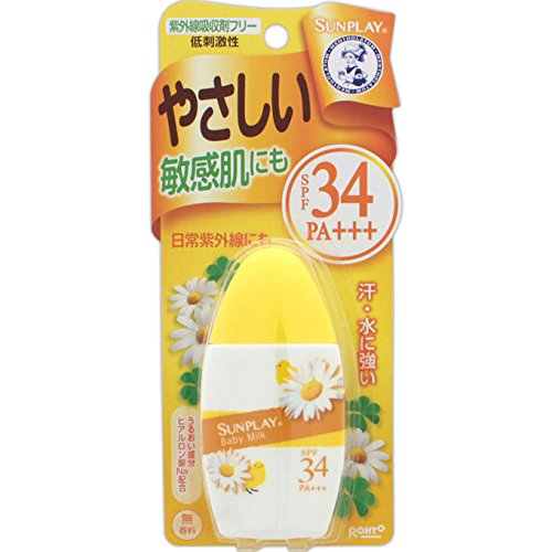 メンソレータム　サンプレイ　ベビーミルク 容量30G ロート製薬 ＵＶ・日焼け止め