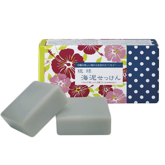 琉球海泥せっけん　１００ｇ×２ 容量100G ちのしお社 石鹸