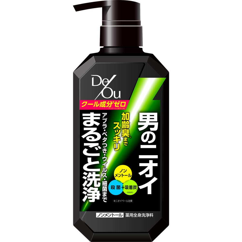 デ・オウ　薬用クレンジングウォッシュノンメントールポンプ 容量520ML ロート製薬 洗顔