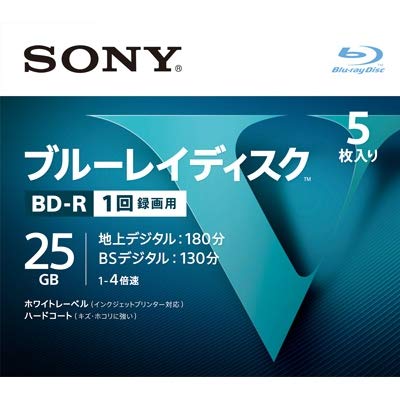 ５ＢＮＲ１ＶＬＰＳ４ 容量1個 ソニー ＤＶＤ・ブルーレイ