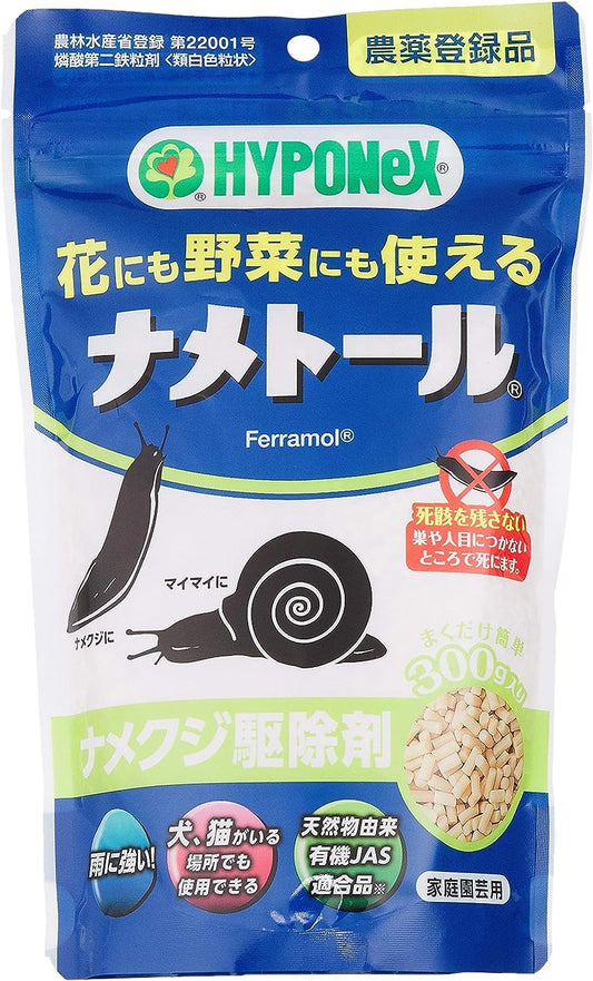 ナメトール　３００ｇ 容量300G ハイポネックスジャパン 園芸用品・殺虫剤