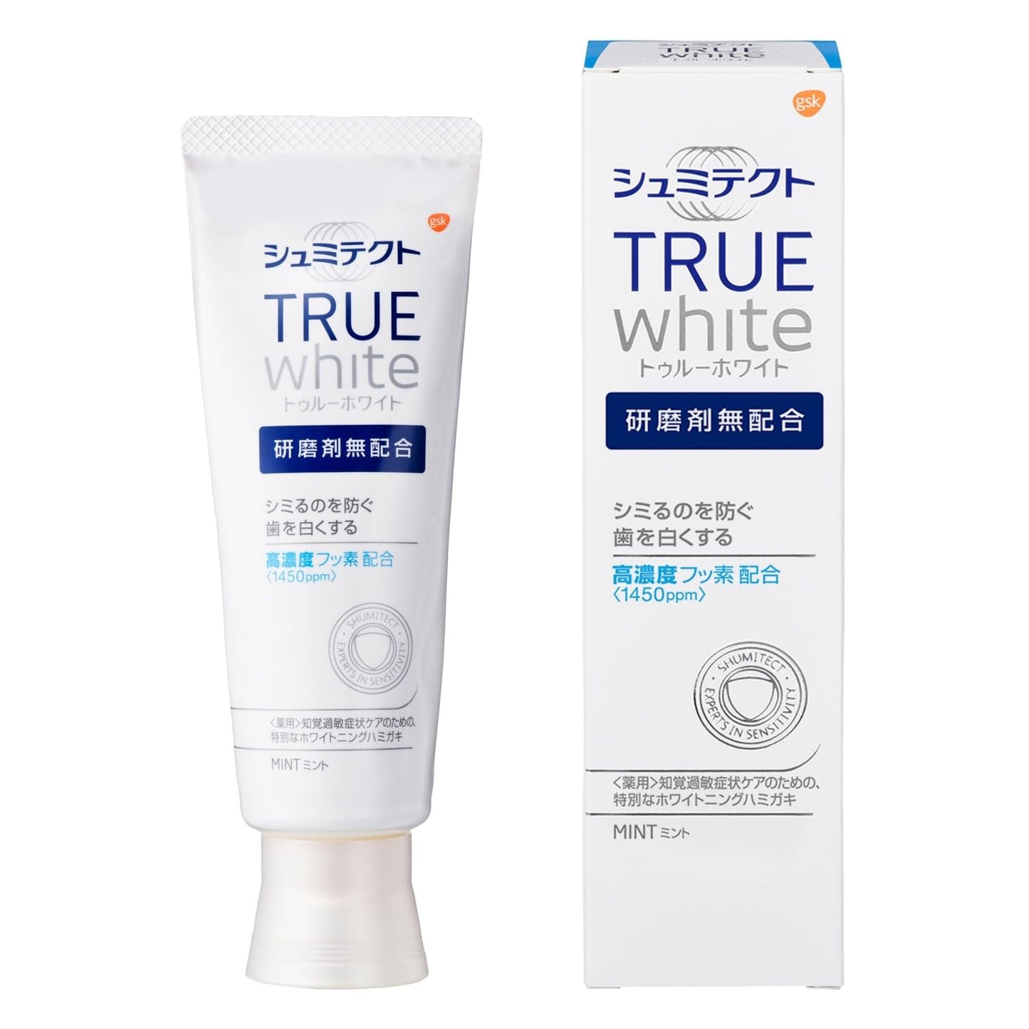 シュミテクト　トゥルーホワイト　８０ｇ 容量80G グラクソスミスクライン 歯磨き