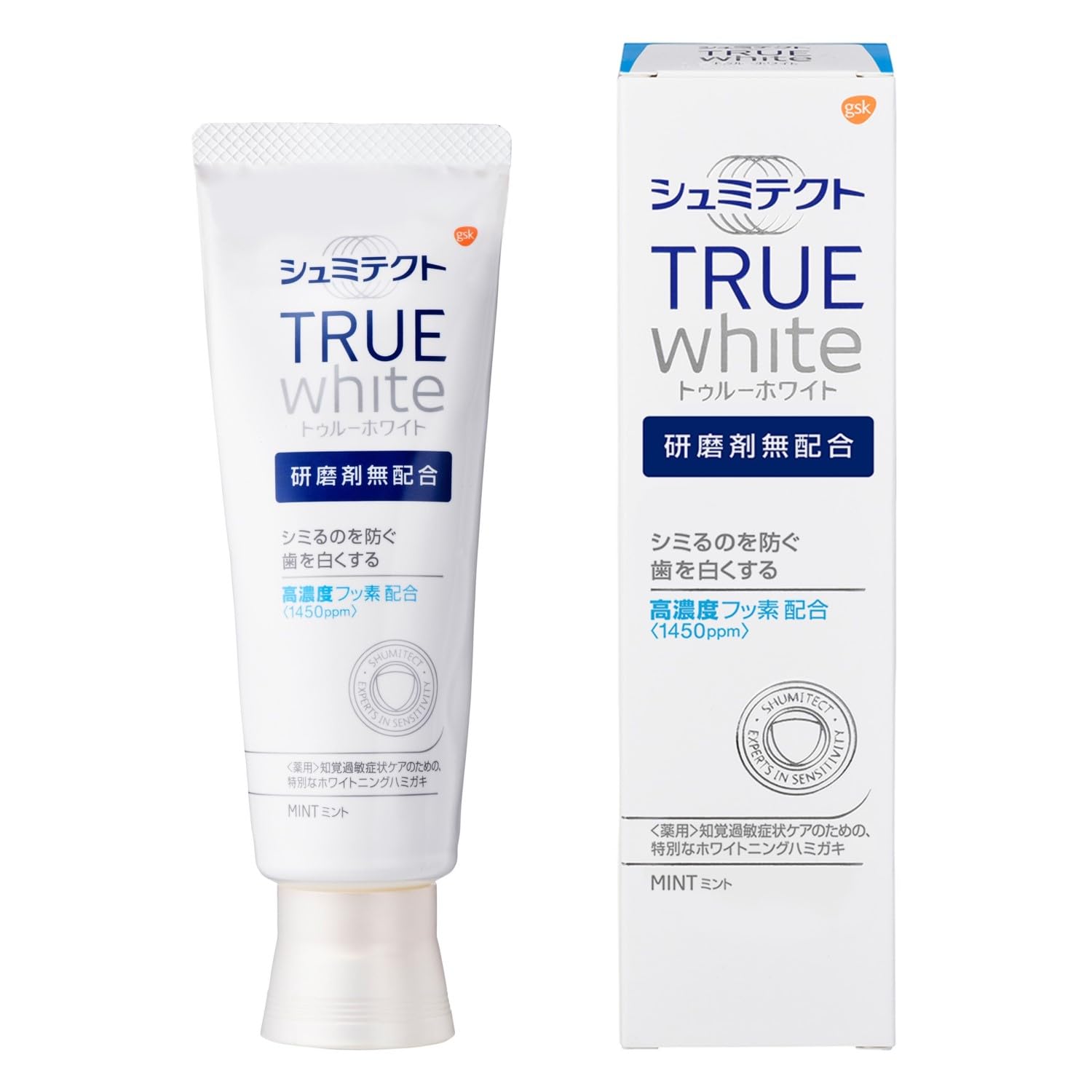 シュミテクト　トゥルーホワイト　８０ｇ 容量80G グラクソスミスクライン 歯磨き