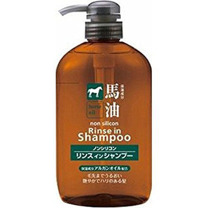 馬油リンスインシャンプー 容量600ML コスメステーション シャンプー