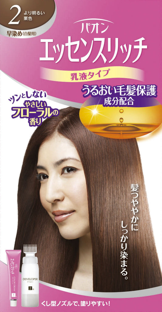 パオン　エッセンスリッチ　乳液タイプ　２ 容量1個 シュワルツコフヘンケル ヘアカラー・白髪用