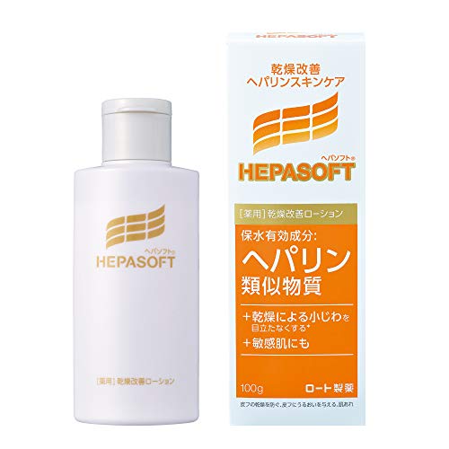 ヘパソフト　薬用顔ローション１００ｇ 容量100G ロート製薬 化粧水・ローション