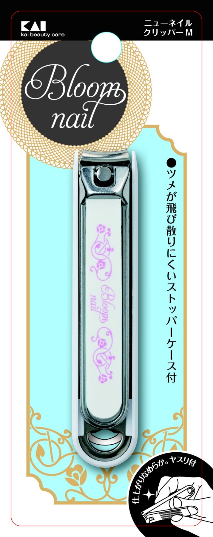ＨＣ３６０４ニューネイルクリッパー　Ｍ 容量1個 貝印 綿棒