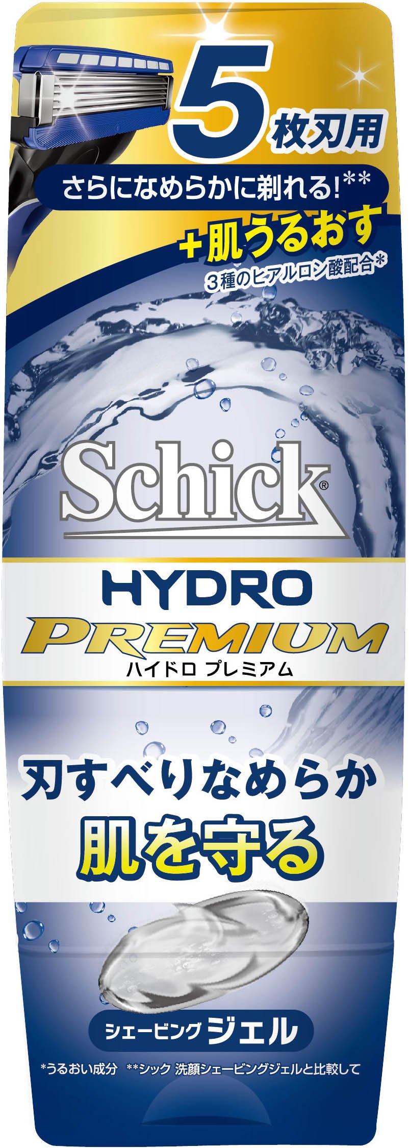 ハイドロプレミアムシェービングジェル200G容量200G シック(Schick) シェービング