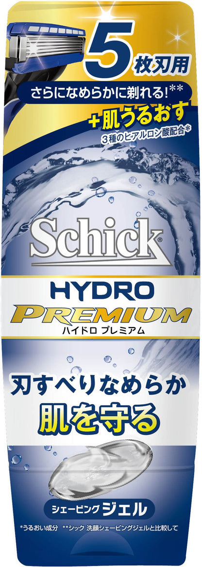 ハイドロプレミアムシェービングジェル200G容量200G シック(Schick) シェービング