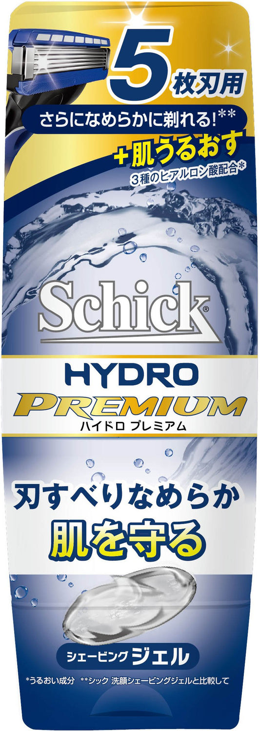 ハイドロプレミアムシェービングジェル200G容量200G シック(Schick) シェービング