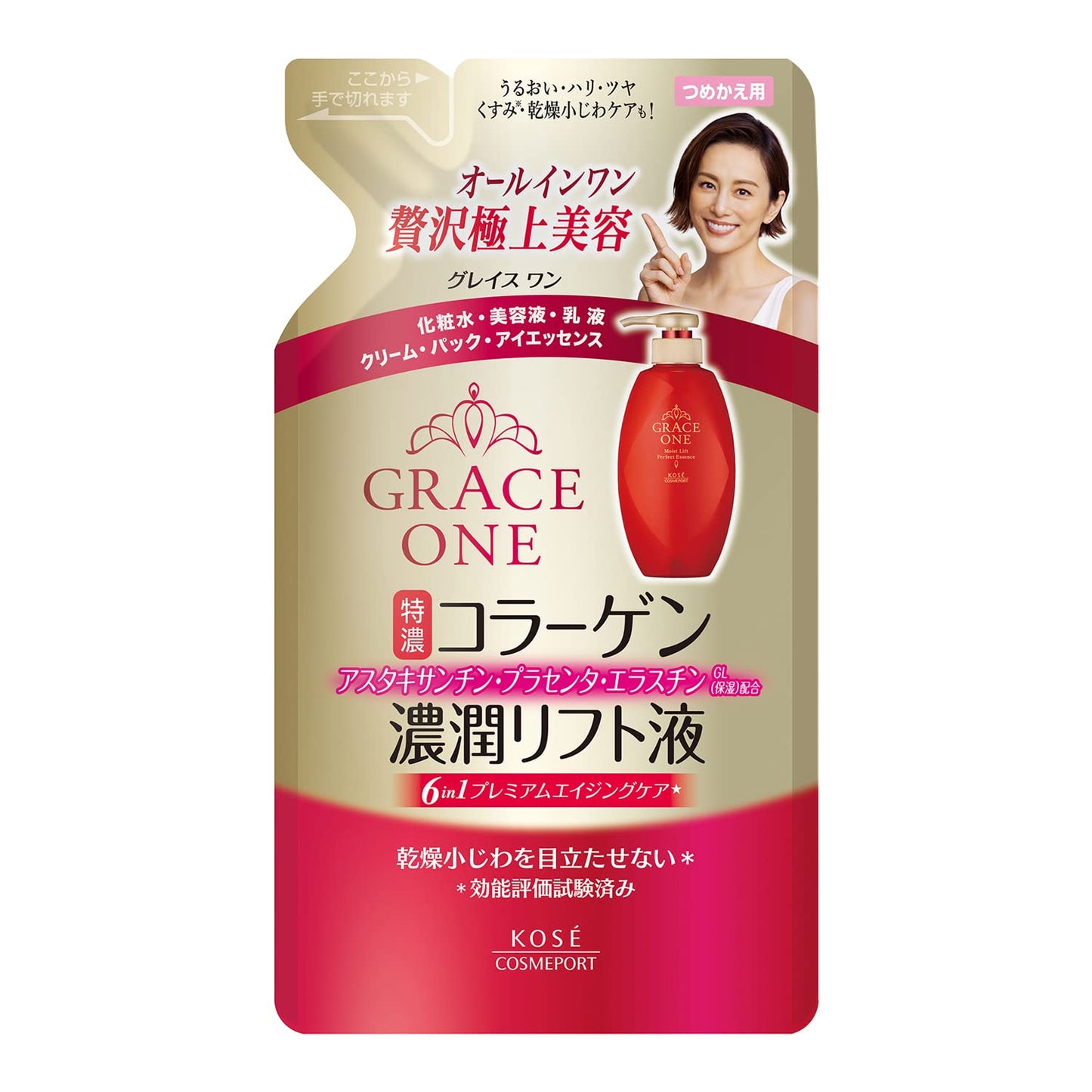 グレイスワン濃潤リフト液つめかえ 容量200ML コーセーコスメポート 化粧水・ローション