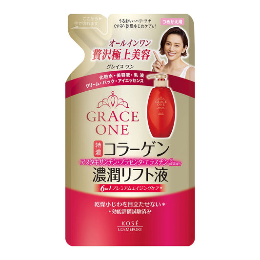 グレイスワン濃潤リフト液つめかえ 容量200ML コーセーコスメポート 化粧水・ローション