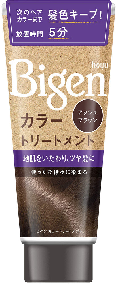 ビゲン　カラートリートメント　アッシュブラウン 容量180G ホーユー ヘアカラー・白髪用