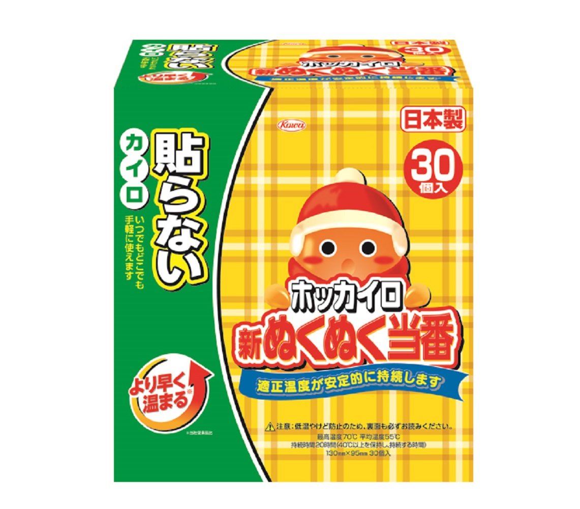 新ぬくぬく当番貼らないレギュラー３０個 容量30個 興和 カイロ