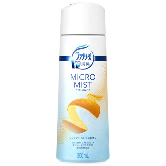 ファブリーズマイクロミスト　フレッシュ・シトラスの香り　つけかえ 容量300ML Ｐ＆Ｇ 芳香剤