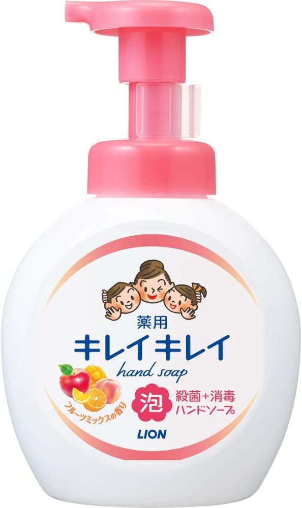 キレイキレイ薬用泡ハンドソープ　本体大型サイズ　フルーツミックスの香り 容量500ML ハンドソープ