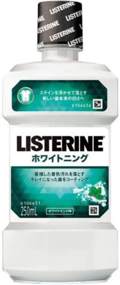 薬用リステリン　ホワイトニング　２５０ｍｌ 容量250ML ジョンソン＆ジョンソン マウスウォッシュ
