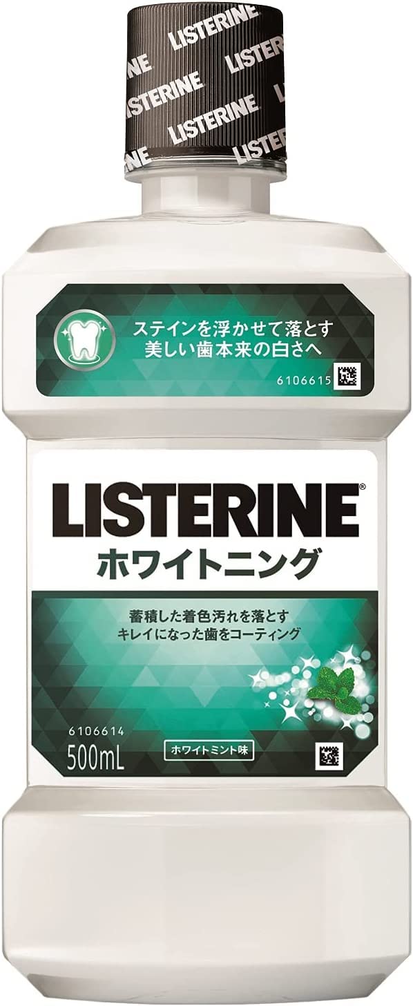 薬用リステリン　ホワイトニング　５００ＭＬ 容量500ML ジョンソン＆ジョンソン マウスウォッシュ