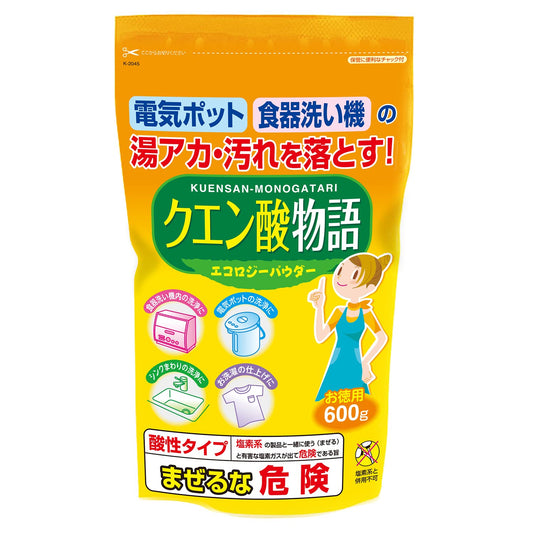 クエン酸物語　６００ｇ 容量600G 小久保工業所 住居洗剤