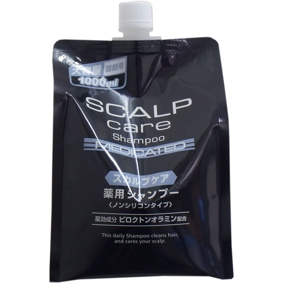 スカルプケア　薬用シャンプー詰替　１０００ｍｌ 容量1000ML コスメステーション シャンプー