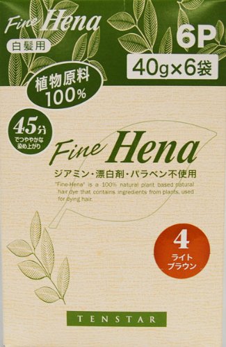 ＴＦＨ－１１Ｎテンスターフアインヘナ６ＰＬＢＲ 容量240G 三宝商事 ヘアカラー・白髪用