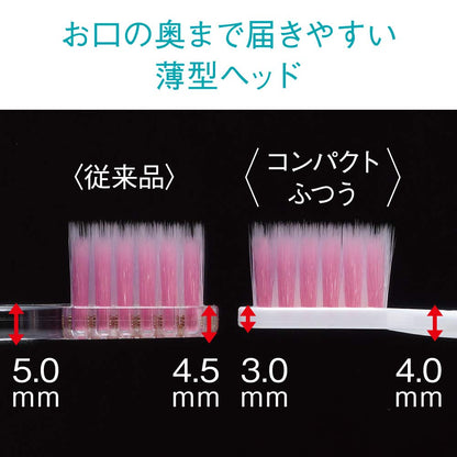 システマハグキプラスハブラシ　超コンパクト　やわらかめ 容量1ホン ライオン 歯ブラシ