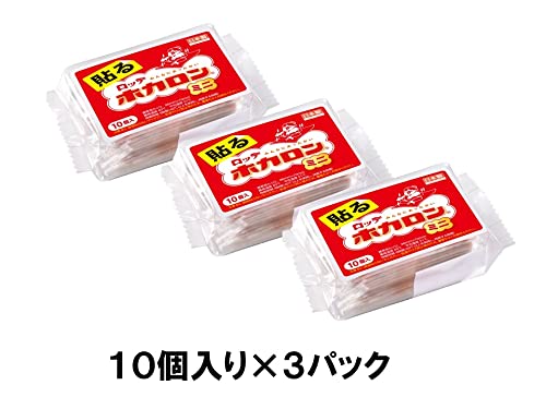 ホカロン貼るミニ３０Ｐ 容量30枚 ロッテ カイロ