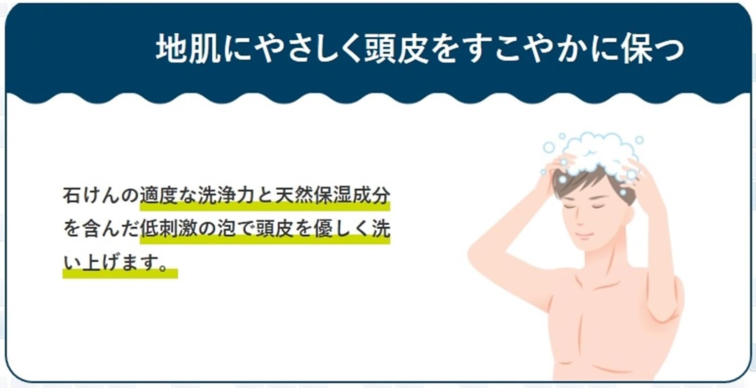 メンズシャボンソープシャンプーつめかえ 容量420ML シャボン玉販売 化粧品