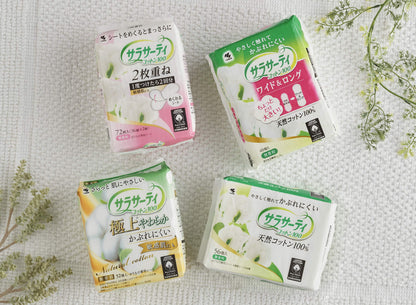 サラサーティコットン100 ワイド＆ロング 40個 容量40個 小林製薬 生理用品