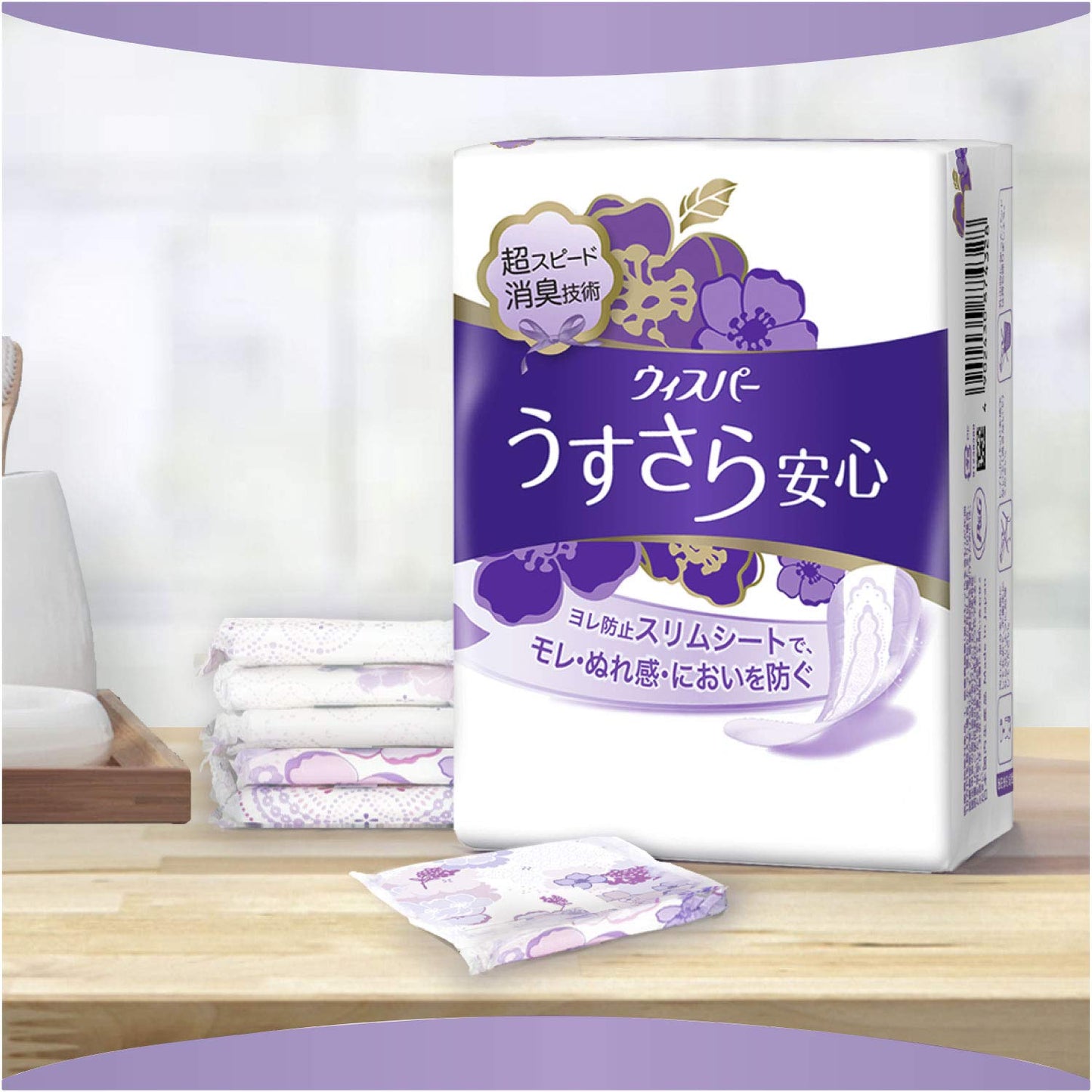 ウィスパ－ うすさら安心 少量用 20cc 32枚 容量32枚 Ｐ＆Ｇ 大人用オムツ