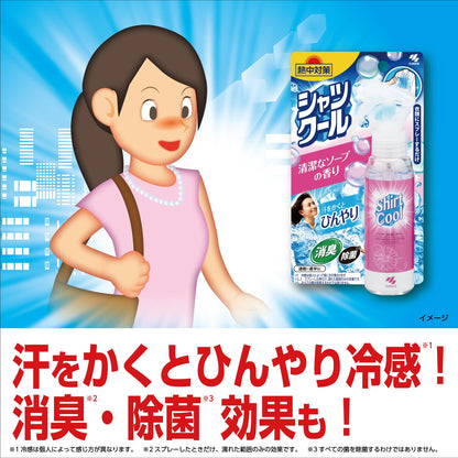 熱中対策 シャツクール フローラルソープ 100ml 容量100ML 桐灰化学 熱中症・冷却
