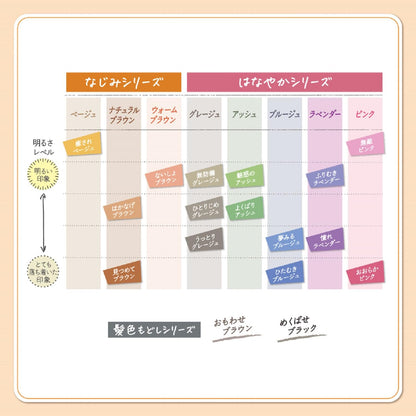 パルティ カラーリングミルク ＜無敵ピンク＞ 容量1個 ダリヤ ヘアカラー・黒髪用